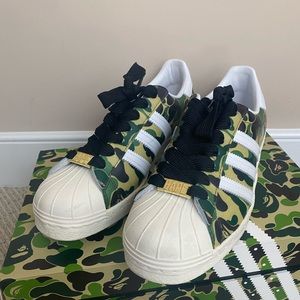 2021 BAPE x Superstar 80s 'ABC Camo'
